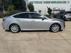 2011 Mazda 6 Touring GH Series 2 MY12 Sunlight Silver
