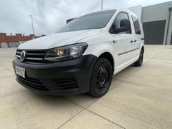 2018 Volkswagen Caddy TSI220 2KN MY19 Candy White