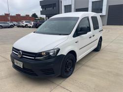 2018 Volkswagen Caddy TSI220 2KN MY19 Candy White
