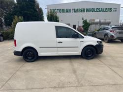 2018 Volkswagen Caddy TSI220 2KN MY19 Candy White