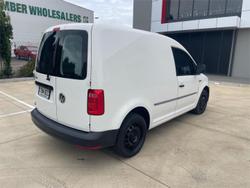 2018 Volkswagen Caddy TSI220 2KN MY19 Candy White