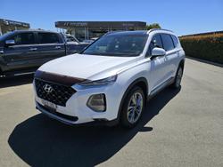 2018 Hyundai Santa Fe Highlander TM MY19 4X4 On Demand White Cream