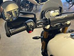 2025 Triumph Scrambler 400 XC Scrambler White