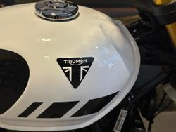 2025 Triumph Scrambler 400 XC Scrambler White
