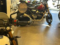 2025 Triumph Scrambler 400 XC Scrambler White