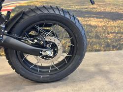 2025 Triumph Scrambler 400 XC Scrambler White