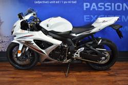 2009 Suzuki GSX-R750 White
