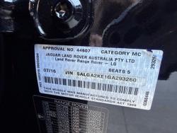 2016 Land Rover Range Rover TDV6 Vogue