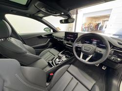 2024 Audi A4 45 TFSI S line B9 MY24 Four Wheel Drive Glacier White