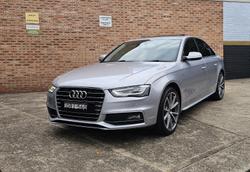 2015 Audi A4 S line sport plus B8 MY15 Four Wheel Drive Florett Silver