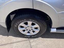 2012 Mitsubishi Pajero Platinum NW MY12 4X4 Cool Silver