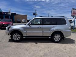 2012 Mitsubishi Pajero Platinum NW MY12 4X4 Cool Silver