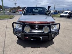 2011 Nissan Navara ST-X D40 MY10 4X4 Dual Range Silver Lightening