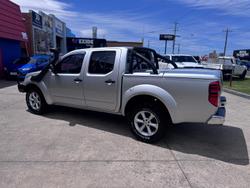 2011 Nissan Navara ST-X D40 MY10 4X4 Dual Range Silver Lightening