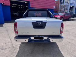 2011 Nissan Navara ST-X D40 MY10 4X4 Dual Range Silver Lightening