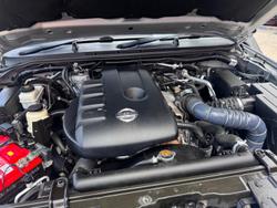 2011 Nissan Navara ST-X D40 MY10 4X4 Dual Range Silver Lightening