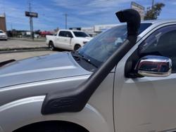 2011 Nissan Navara ST-X D40 MY10 4X4 Dual Range Silver Lightening