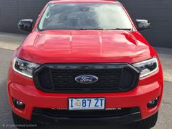 2020 Ford Ranger FX4 PX MkIII MY20.25 4X4 Dual Range True Red