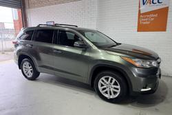 2014 Toyota Kluger GX GSU55R AWD Rainforest Green