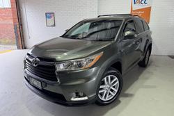 2014 Toyota Kluger GX GSU55R AWD Rainforest Green