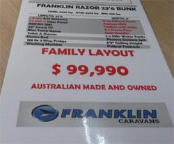 2025 Franklin Razor