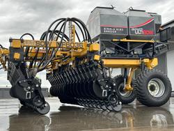 0 SERAFIN ULTISOW NARROW FOLD SINGLE DISC SEEDER NEW YELLOW