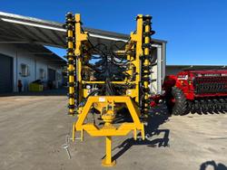 0 SERAFIN ULTISOW NARROW FOLD SINGLE DISC SEEDER NEW YELLOW