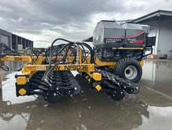 0 SERAFIN ULTISOW NARROW FOLD SINGLE DISC SEEDER NEW YELLOW