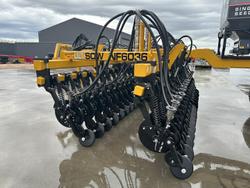 0 SERAFIN ULTISOW NARROW FOLD SINGLE DISC SEEDER NEW YELLOW
