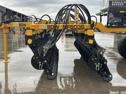 0 SERAFIN ULTISOW NARROW FOLD SINGLE DISC SEEDER NEW YELLOW