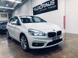 2015 BMW 2 Series 218d Luxury Line F45 White