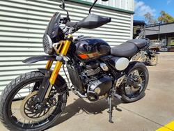 2026 Triumph Scrambler 400 XC Scrambler Grey