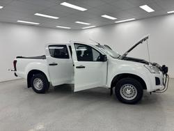 2019 Isuzu D-MAX SX High Ride MY19 4x2 Splash White