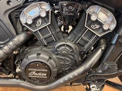 2018 Indian SCOUT BOBBER THUNDER BLACK Black