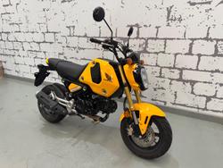 2021 Honda Grom (MSX125) MSX Yellow