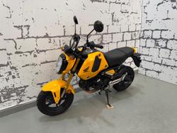 2021 Honda Grom (MSX125) MSX Yellow