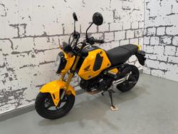 2021 Honda Grom (MSX125) MSX Yellow