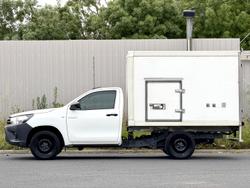 2018 Toyota Hilux Workmate TGN121R 4x2 Glacier White