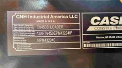 2023 CASE CONSTRUCTION Tv450b Loader YELLOW