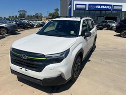 2025 Subaru Forester Sport S6 MY26 AWD Crystal White