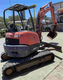 0 Kubota U35-3S2 Mini Excavator ORANGE