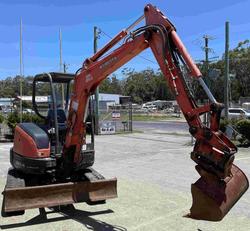0 Kubota U35-3S2 Mini Excavator ORANGE