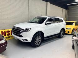 2023 Isuzu MU-X LS-U MY23 4X4 Dual Range Mineral White