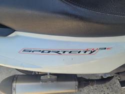 2010 APRILIA SPORTCITY CUBE 300 WHITE