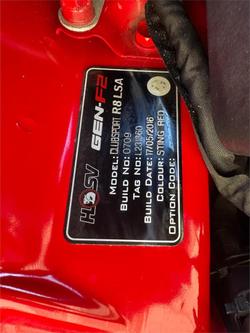 2016 Holden Special Vehicles Clubsport R8 LSA