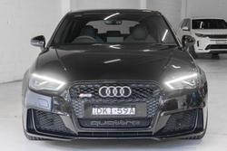 2016 Audi RS3 8V MY16 Four Wheel Drive Mythos Black