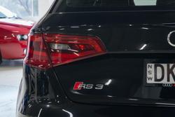 2016 Audi RS3 8V MY16 Four Wheel Drive Mythos Black