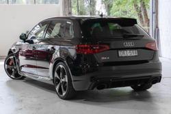 2016 Audi RS3 8V MY16 Four Wheel Drive Mythos Black