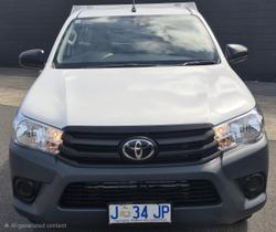 2021 Toyota Hilux Workmate TGN121R 4x2 Glacier White