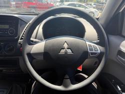 2011 Mitsubishi Triton GLX MN MY11 4X4 Dual Range White